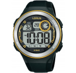 Lorus R2379NX9 športové digitálne hodiny Mens Watch 45mm 10ATM