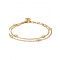 Thomas Sabo A2216-414-14-L19V Bracelet Double row zirconia Gold-plated