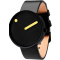PICTO 43388-SET Unisex Watch Black and Yellow 40mm 5ATM