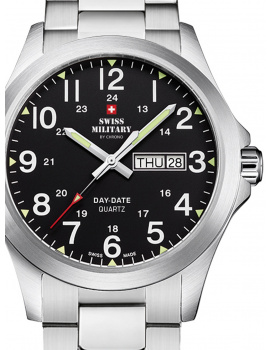 Swiss Military SMP36040.25 Men's 42mm 5ATM