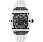 Philipp Plein PWBAA2424 Mens Watch The Skeleton Automatic 44mm 5ATM