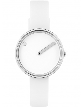 PICTO 43363-0212S Ladies Watch White and Wild 30mm 5ATM