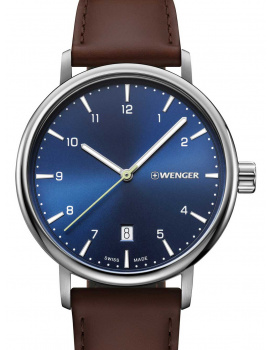 Wenger 01.1731.123 Urban Classic men`s 40mm 10 ATM