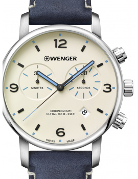 Wenger 01.1743.119 Urban Metropolitan Chronograph 44mm 10ATM