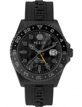 Philipp Plein PWYBA1023 Hyper $port GMT Mens Watch 44mm 10ATM