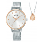 Lorus RG288XX9 Ladies Watch Set With Necklace 32mm