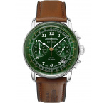 Zeppelin 7614-4 LZ126 Los Angeles Chronograph Mens Watch 43mm 5ATM