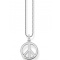 Thomas Sabo KE2170-318-7 Peace Rainbow Ladies Necklace, adjustable