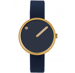 Picto 43317-0512G Midnight Blue Silicone 34mm 5ATM