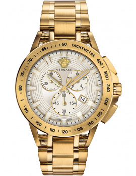 Versace VE3E00721 New Športové Tech Chronograph Mens Watch 45mm 10ATM