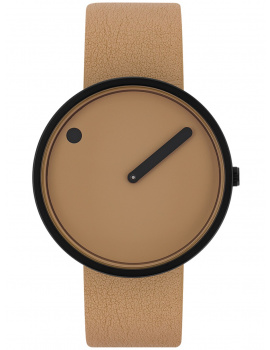 Picto 43349-4820B Unisex Cappucciono Brown 40mm 5ATM