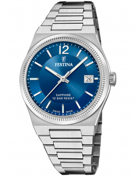 Festina F20035/4 Ladies Watch Swiss Made RivĂ© 35mm 10ATM