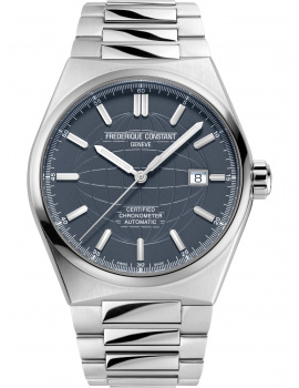 Frederique Constant FC-303BL4NH6B Mens Watch Highlife Automatic 41mm 5ATM