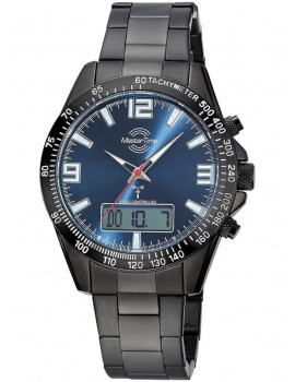 Master Time MTGA-10952-32M Mens Watch Sporty Big Date Chronograph 44mm 5ATM