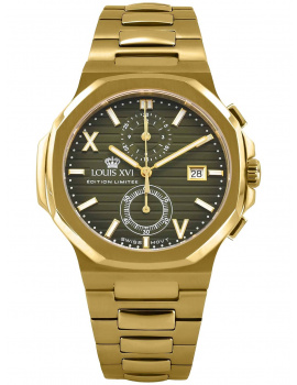 Louis XVI LXVI1651 Mens Watch Renaissance Chrono 40mm 5ATM