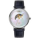 Zeppelin 7133-3 Ladies Watch Luna Moon Phase 36mm 5ATM