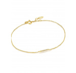 ANIA HAIE BAU004-02YG Magma Wave Bracelet Ladies Gold 14K