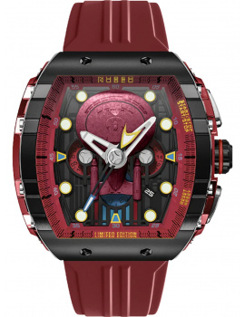 Nubeo NB-6097-03 Mens Watch Star Trek Enterprise-D Limited Chronograph 48mm 5ATM