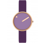 Picto 43303-3512R Ladies Watch Violet Glow Silicone 30mm 5ATM
