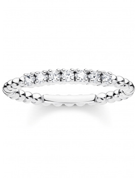Thomas Sabo Ladies Ring TR2323-051-14-54 balls size 54