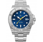 Paul Rich PR-46708 Pánske hodiny Crystal Bay Azure Sea Silver Blue 40mm 5ATM