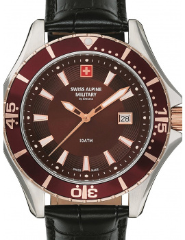 Swiss Alpine Military 7040.1556 men`s watch 44mm 10ATM