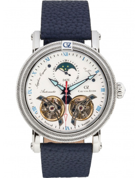 Carl von Zeyten CVZ0085WHS Mens Watch Schauinsland Automatic Limited 46mm 5ATM