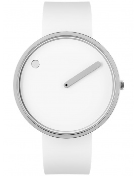 Picto 43364-0220S Unisex White Silicone 40mm 5ATM