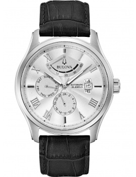 Bulova 96C141 Wilton Automatic Mens Watch 43mm 3ATM