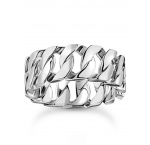 Thomas Sabo TR2497-637-21-56 ring - chain links wide silver Ladies
