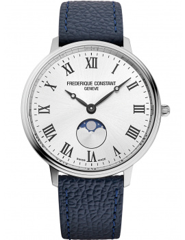 Frederique Constant FC-206RS3S6 Mens Watch Classic Moonphase 38mm 5ATM