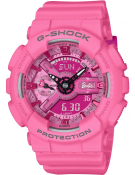 Casio GMA-S110BE-4AER Ladies Watch G-Shock x Barbie 46mm 20ATM