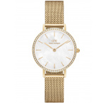 Daniel Wellington DW00100662 Ladies Watch Petite Lumine Bezel Evergold 28mm 3ATM