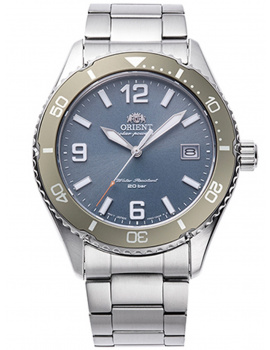 Orient RA-WJ0002L10B Mens Watch Mako 40 Slnečný pohon Watch 40mm 20ATM