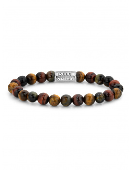 Rebel & Ružové bracelet Who's afraid of the Tiger RR-80009-S-L men`s