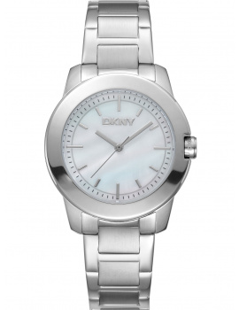 DKNY DK1L020M0035 Ladies Watch Park Ave Midi Silver 32mm 5ATM