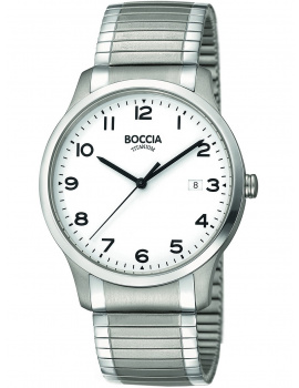 Boccia 3616-01 men`s watch titanium 39mm 5ATM