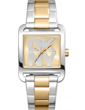 DKNY DK1L001M0075 Ladies Watch City Maxi Two Tone Silver 37mm 3ATM