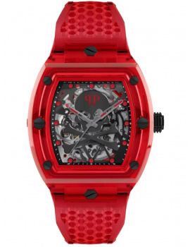 Philipp Plein PWPTA0224 Automatic Mens Watch The $keleton Crystal 44mm 5ATM