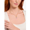 Thomas Sabo PE955-995-9 Gold-plated pendant w. rose-coloured ružové quartz crystal