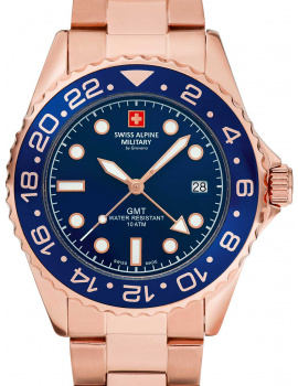 Swiss Alpine Military 7052.1165 GMT diver 42mm 10ATM