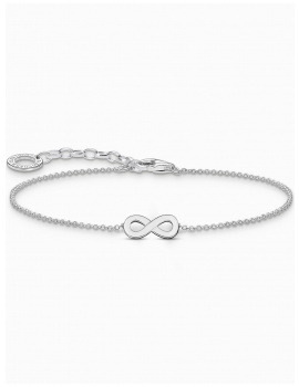 Thomas Sabo A2161-001-21-L19V Silver bracelet w. infinity pendant