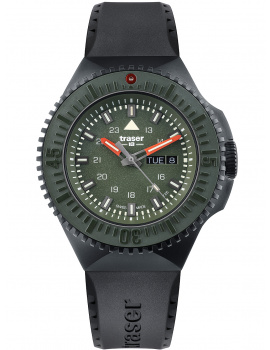 Traser H3 109859 P69 Black-Stealth Green 46mm 20ATM