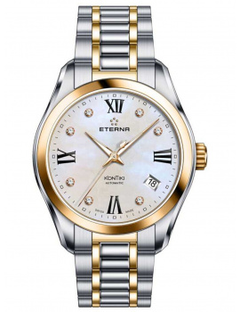 Eterna 1260.53.66.1732 Ladies Watch KonTiki Automatic Diamond 36mm 10ATM