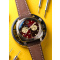 Spinnaker SP-5068-05 Mens Watch Hull Chronograph Burnt Maroon 42mm 10ATM