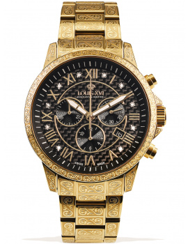 Louis XVI LXVI1018 Palais Royale Chronograph mens watch 43mm 5ATM