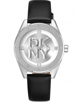 DKNY DK1L016L0015 Ladies Watch Chambers Midi Black 34mm 5ATM