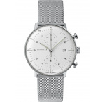 Junghans 27400346 Mens Watch Max Bill Chronoscope 40mm 5ATM