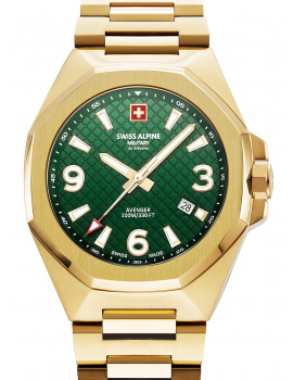Swiss Alpine Military 7005.1114 Typhoon Mens Watch 42mm 10ATM