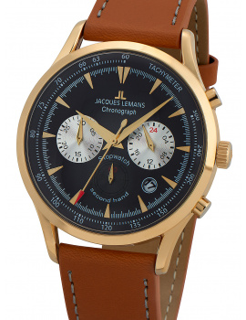 Jacques Lemans 1-2068J Retro Classic chrono menÂ´s 41mm 5ATM